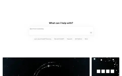 Homepage of openai.com, captured whole
